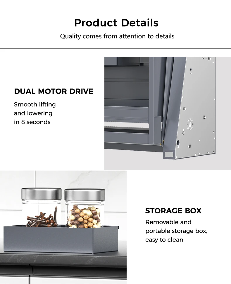 Electric Lift Storage Organizer best